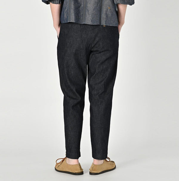 Mugihiko Denim Easy Slacks Women (Size 3) - 45R by 45rpm studio