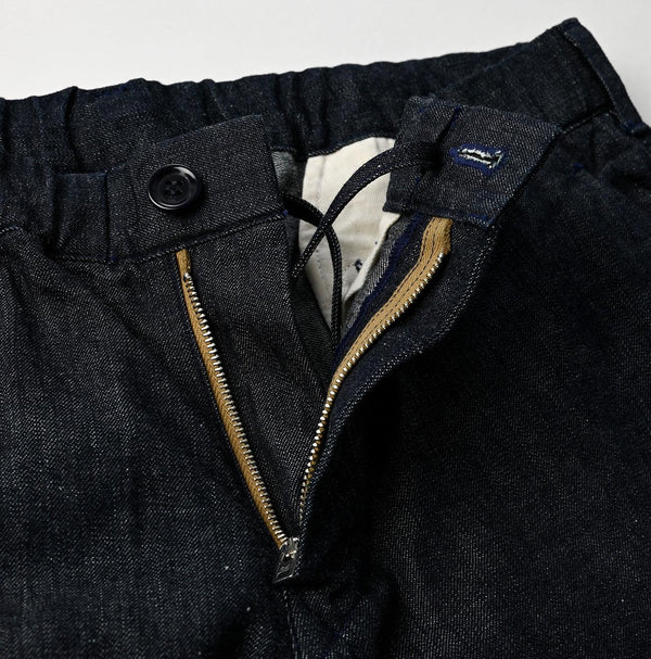 Mugihiko Denim Easy Slacks Women (Size 3) - 45R by 45rpm studio