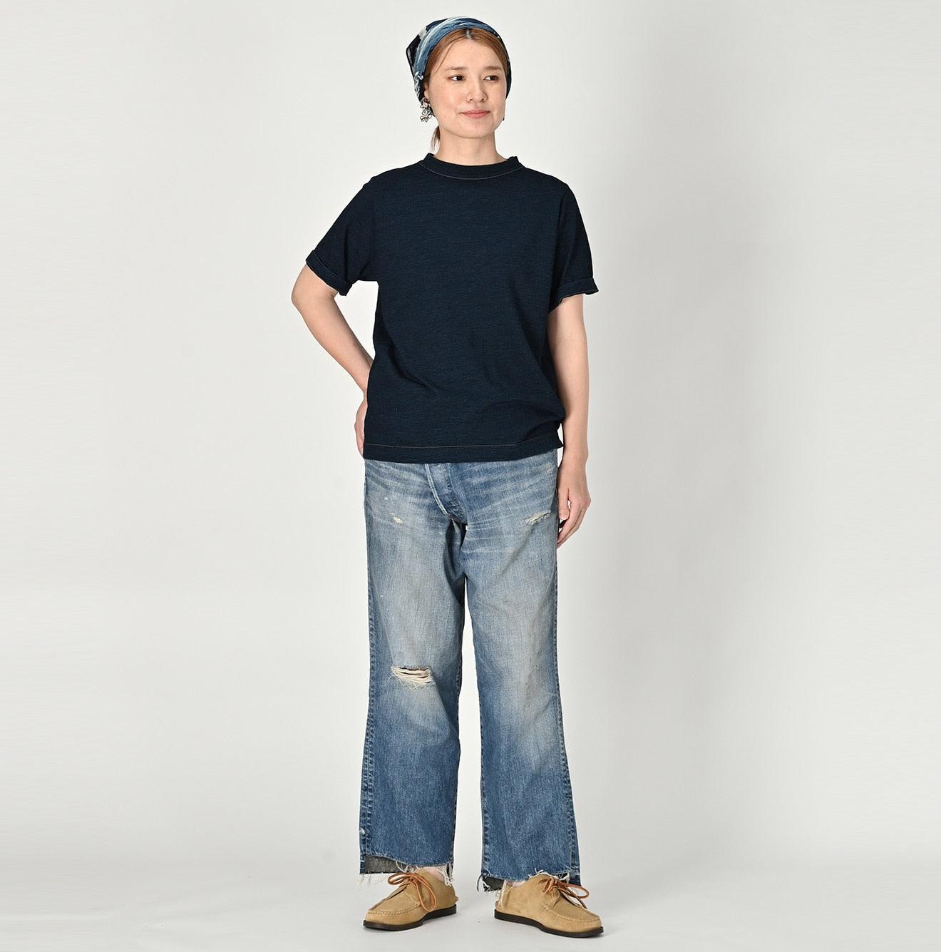 Indigo 908 45 Star T-shirt - 45R by 45rpm studio