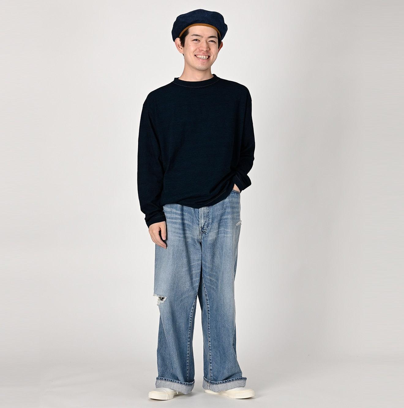 Indigo Ocean 908 Long Sleeve T-shirt - 45R by 45rpm studio