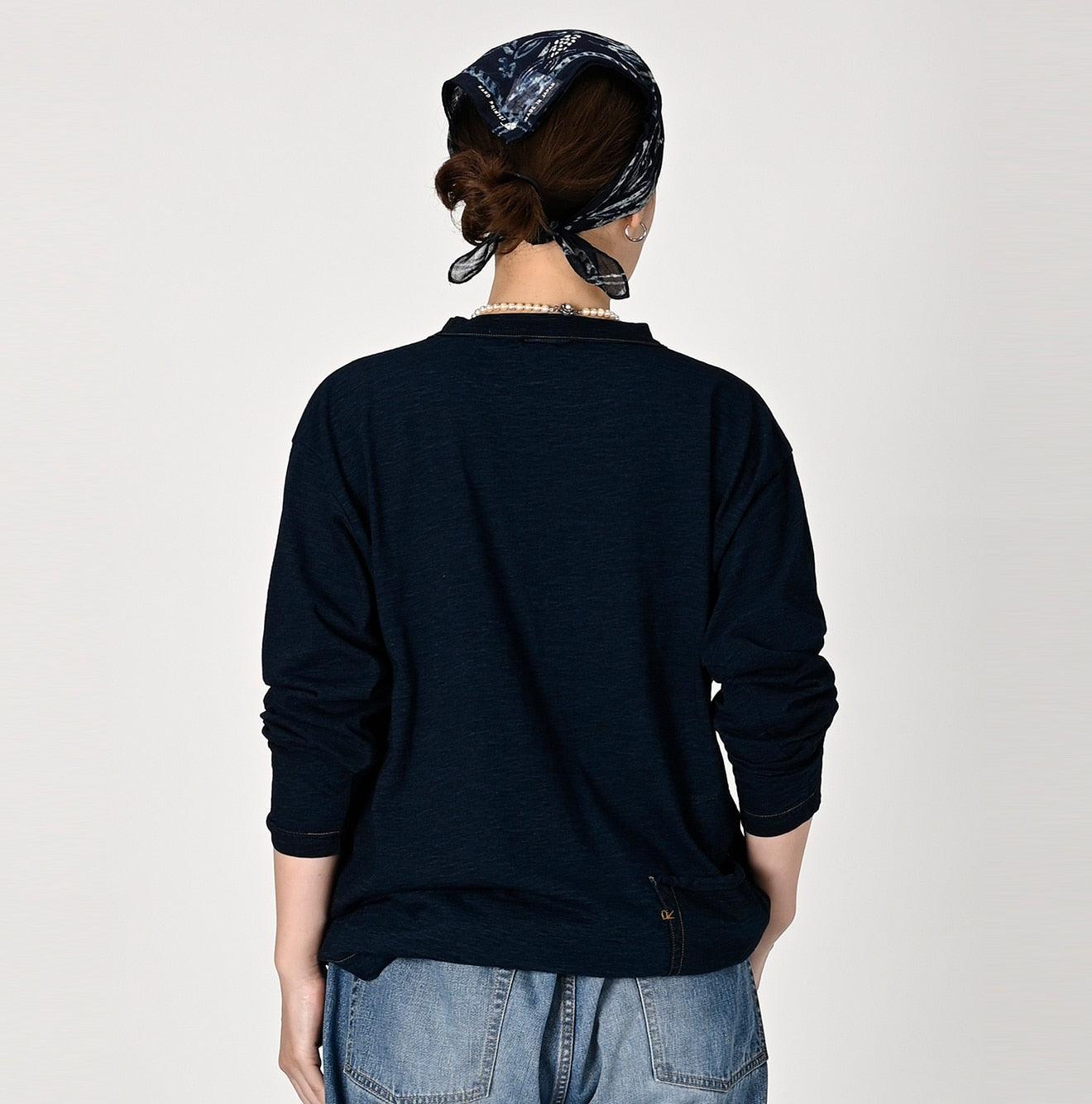 Indigo Ocean 908 Long Sleeve T-shirt - 45R by 45rpm studio - Image 5
