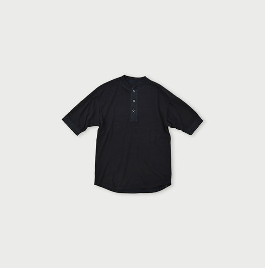 Indigo 908 Henley Short Sleeve T-shirt
