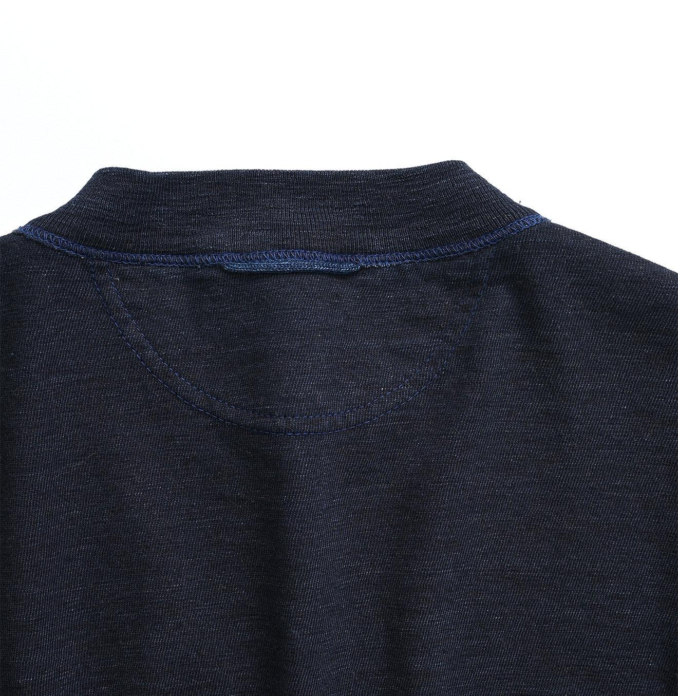 Indigo 908 Henley Short Sleeve T-shirt