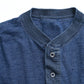 Indigo 908 Henley Short Sleeve T-shirt Distressed