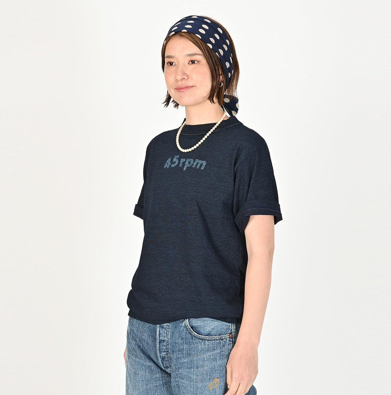 Indigo 908 Futura Logo T-shirt - 45R by 45rpm studio - Image 4