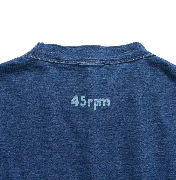 Indigo 908 Piccolo Logo T-shirt - 45R by 45rpm studio