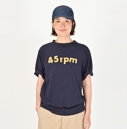 908 Tricolor Logo T-shirt - 45R by 45rpm studio