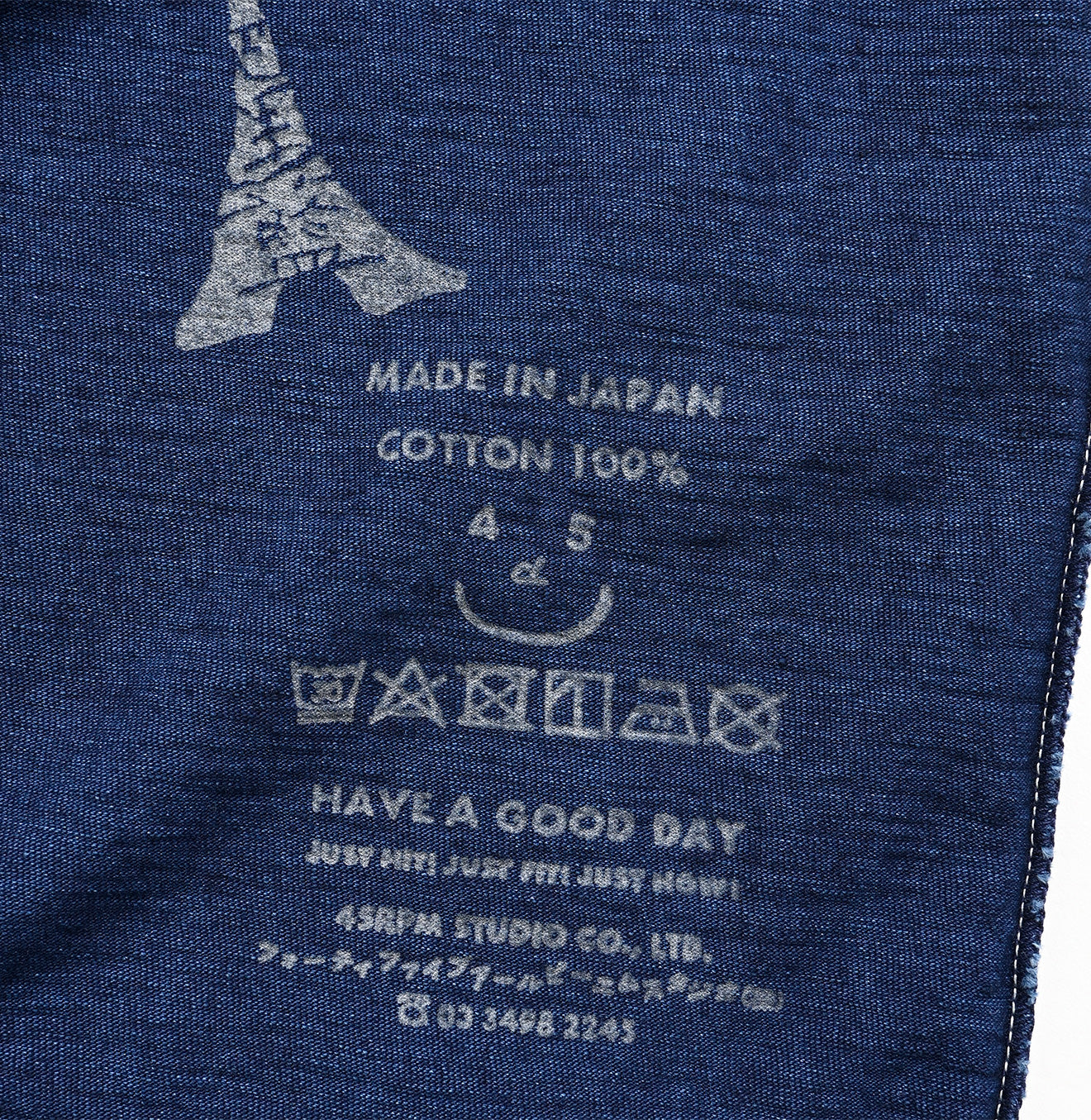 靛蓝 908 海洋 T 恤