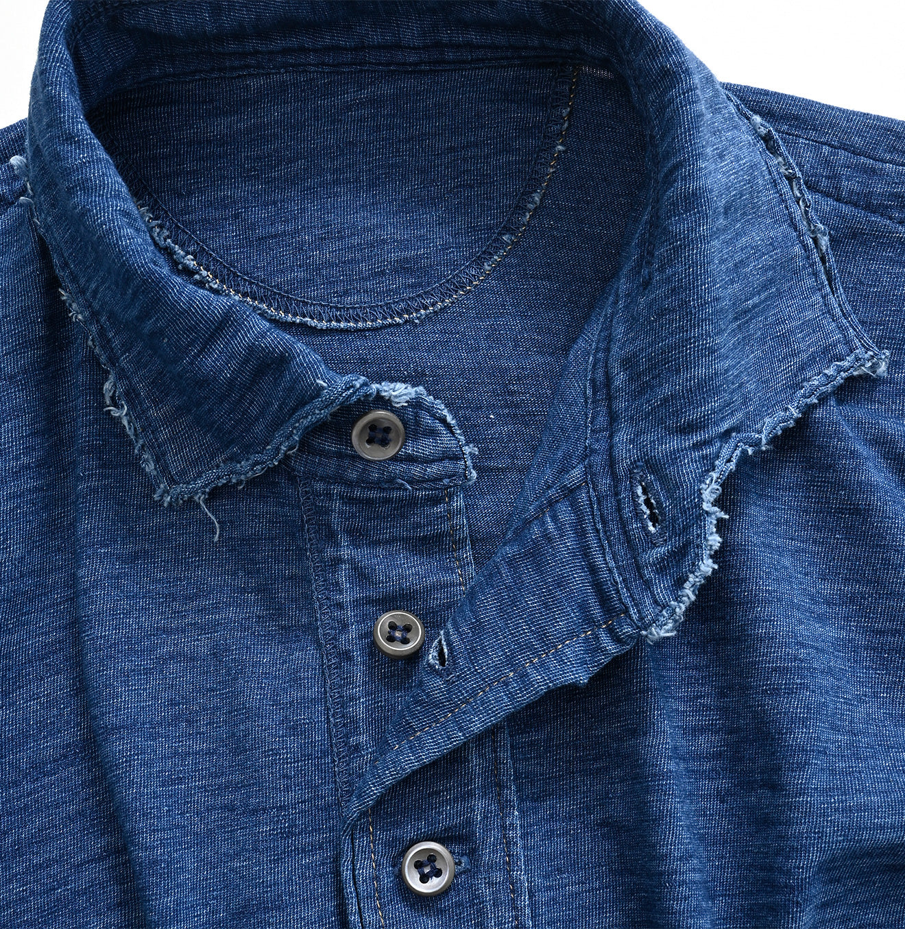 Indigo 908 Ocean Polo Shirt Distressed – 45R Global