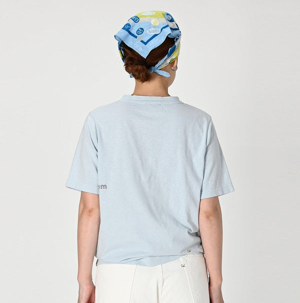 Tricolor Embroidery 908 Logo T-shirt - 45R by 45rpm studio