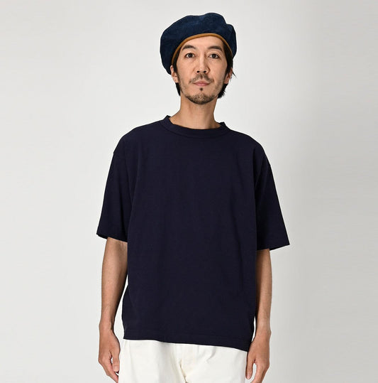Tricolor Embroidery 908 Logo T-shirt - 45R by 45rpm studio