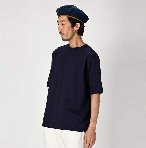 Tricolor Embroidery 908 Logo T-shirt - 45R by 45rpm studio