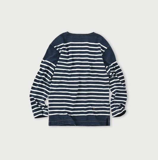 45R Indigo Basque 908 Shirt