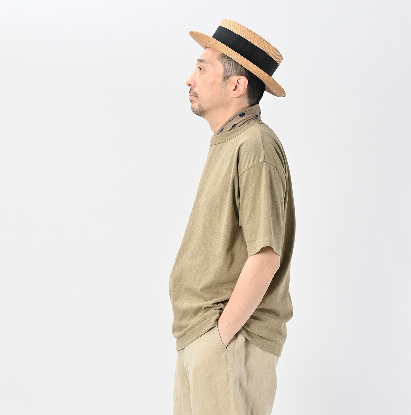 45R 45 Star 908 Short Sleeve T-shirt (Top-dyed) - Image 10