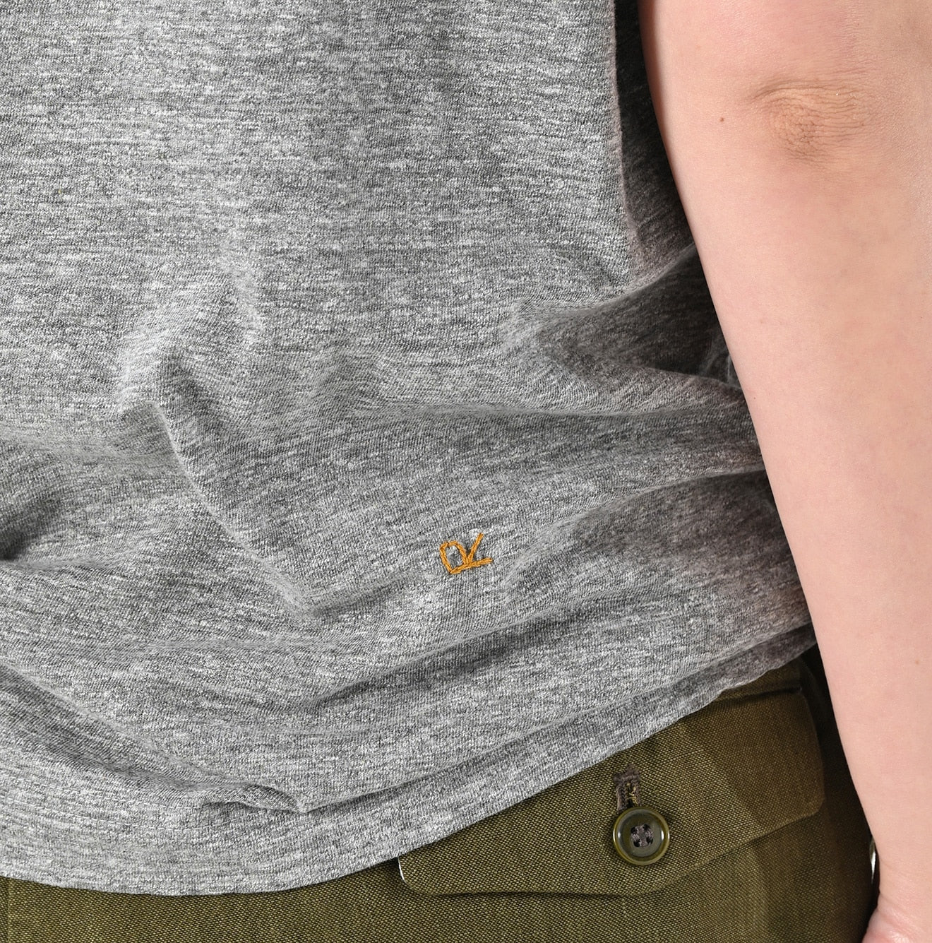 45R イカットボーダーNO SLEEVE TOP 45 Star 908 Short Sleeve T-shirt (Top-dyed) | 45R Official Online