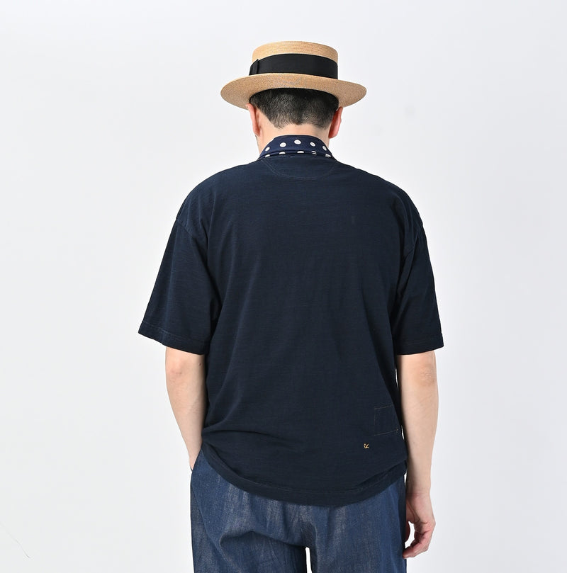 45R Indigo 45 Star 908 Short Sleeve T-shirt - Image 9