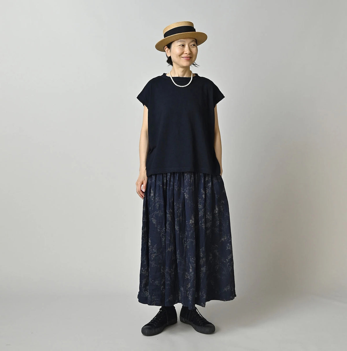 45R Indigo Tenjiku M-Camisole