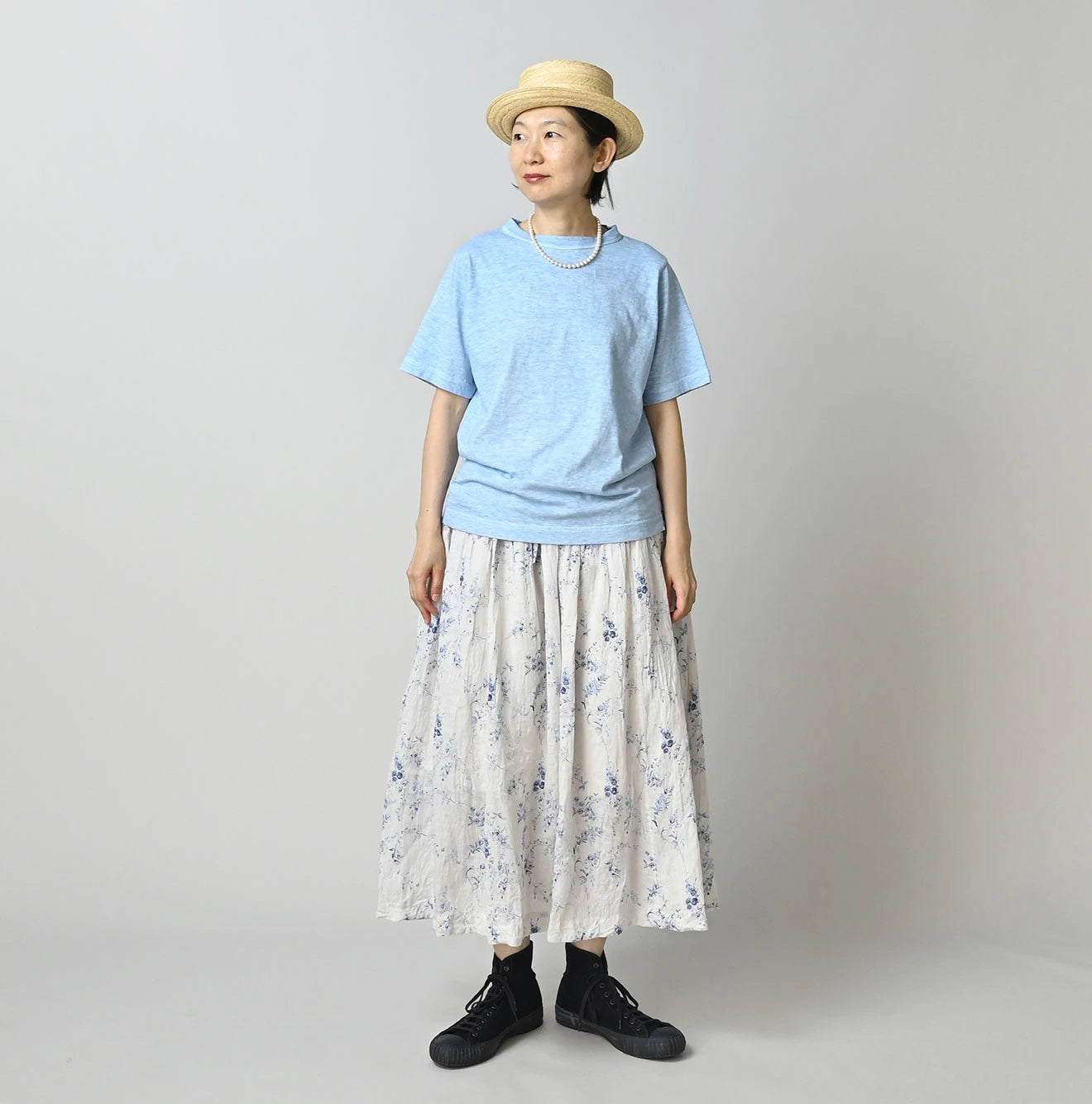 45R 45 Star 908 Short Sleeve T-shirt (Plant-Based Dyed) - Image 4