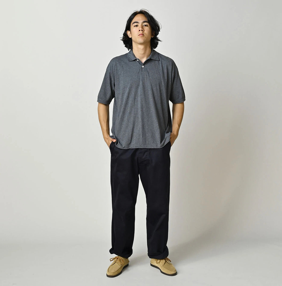 45R Supima 908 Tenjiku Polo (Top-Dyed)