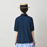 45R Indigo Supima 908 Tenjiku Polo