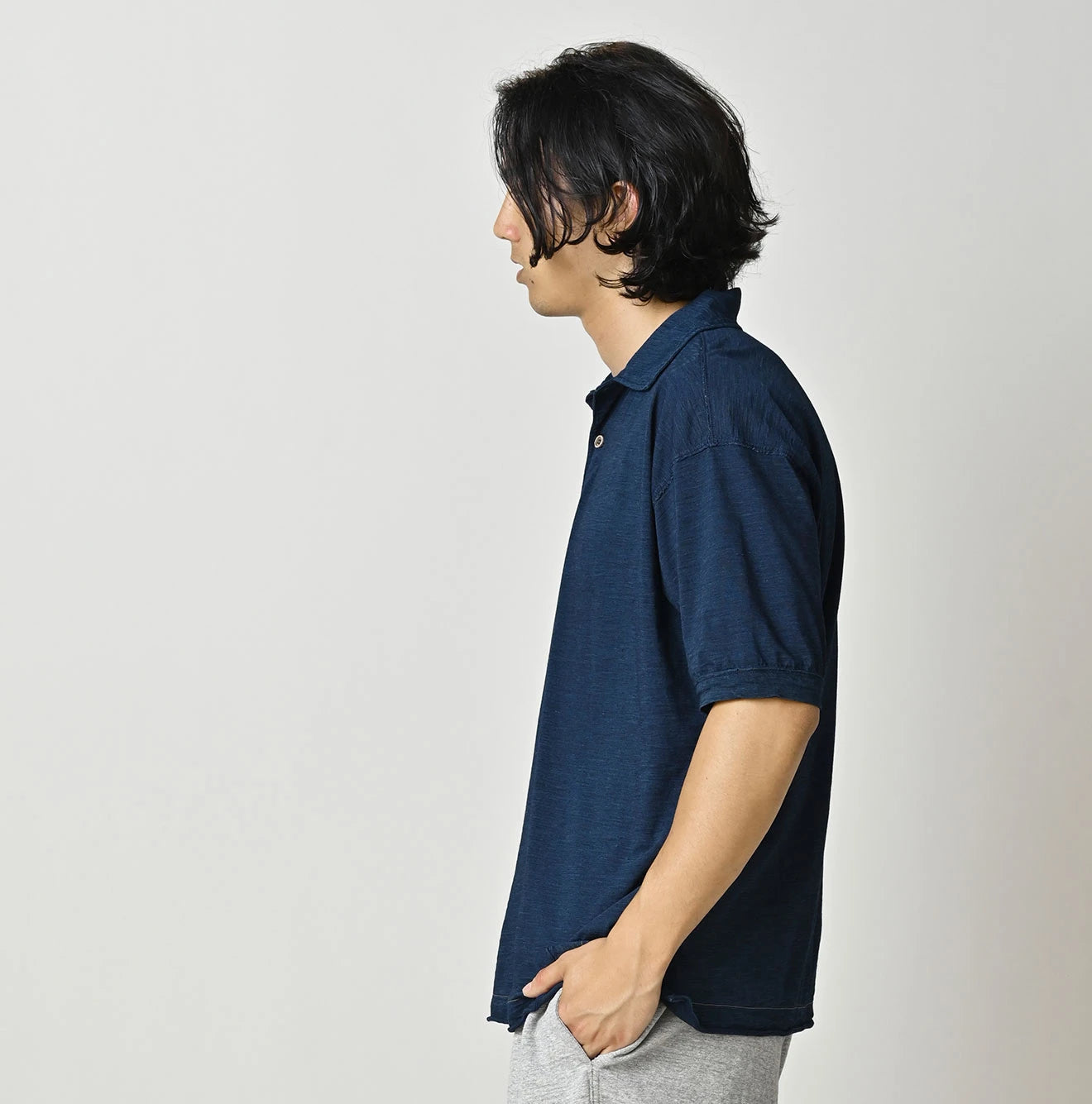 45R Indigo Supima 908 Tenjiku Polo - Image 5