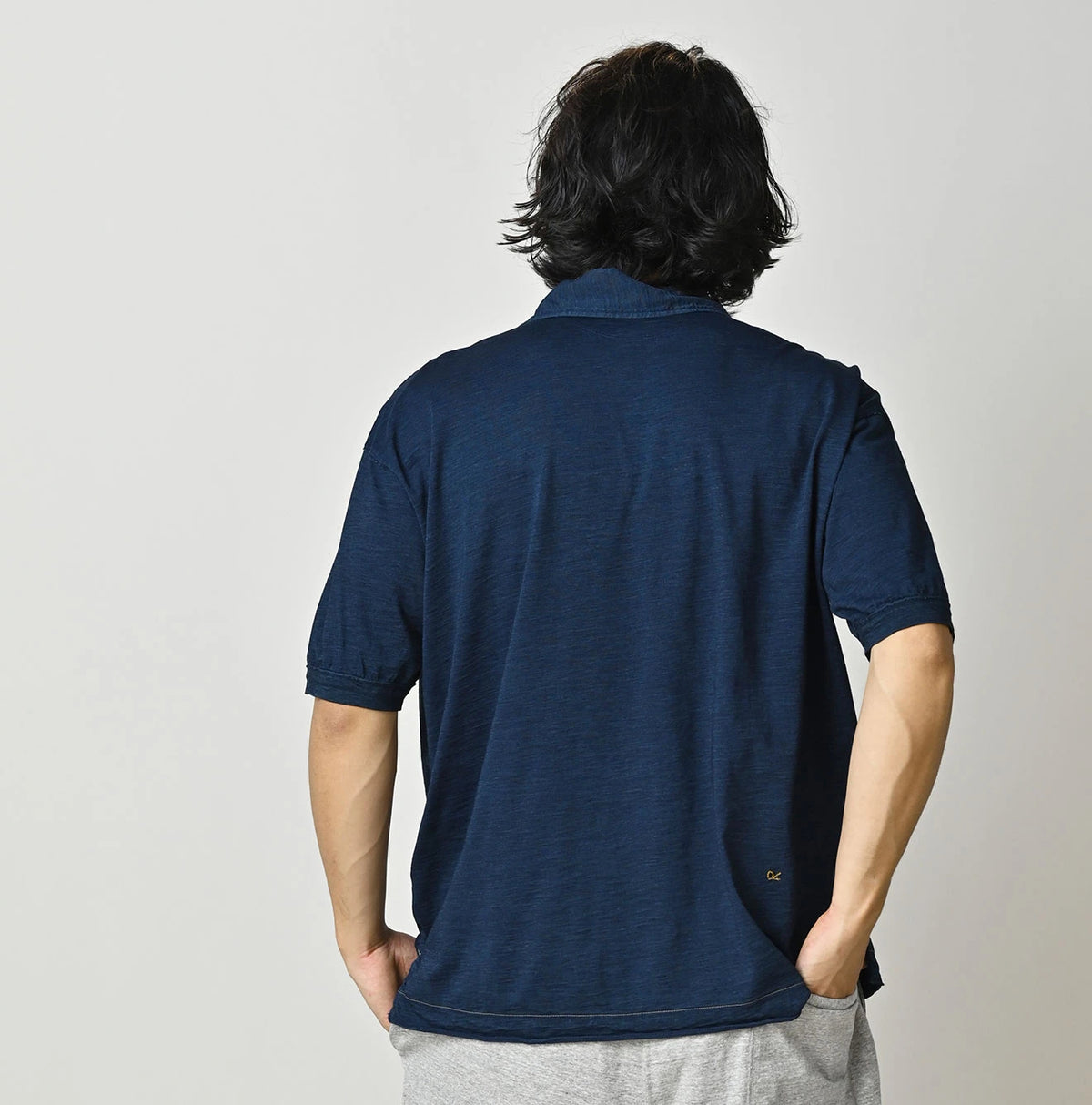 45R Indigo Supima 908 Tenjiku Polo