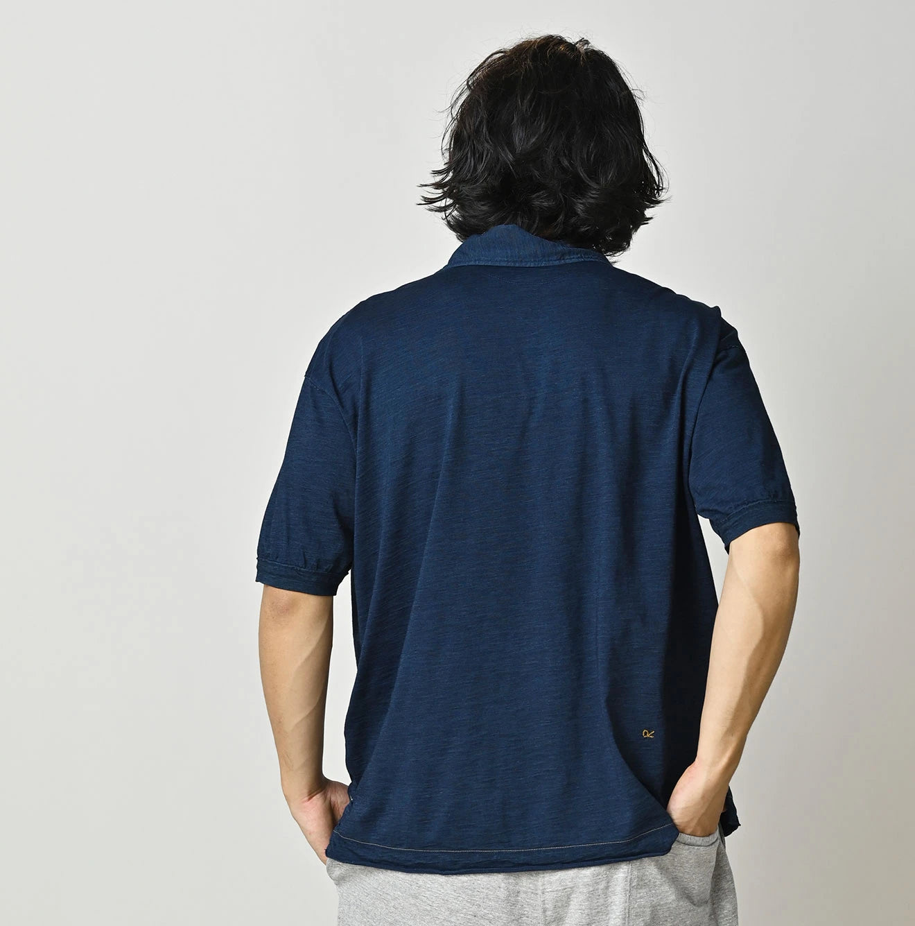 45R Indigo Supima 908 Tenjiku Polo - Image 6