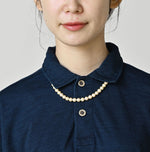 45R Indigo Supima 908 Tenjiku Polo
