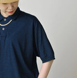 45R Indigo Supima 908 Tenjiku Polo