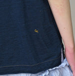 45R Indigo Supima 908 Tenjiku Polo