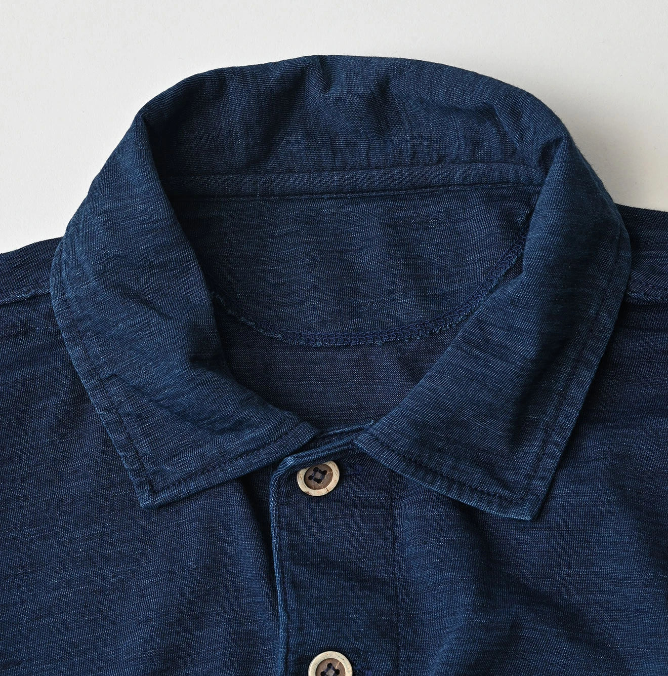 45R Indigo Supima 908 Tenjiku Polo - Image 16