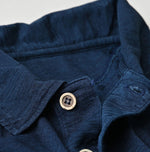 45R Indigo Supima 908 Tenjiku Polo