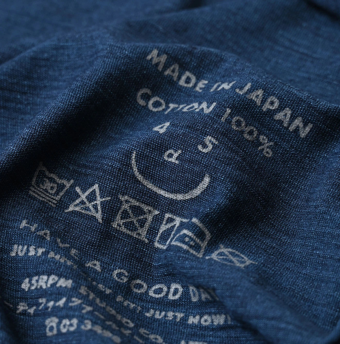 45R Indigo Supima 908 Tenjiku Polo