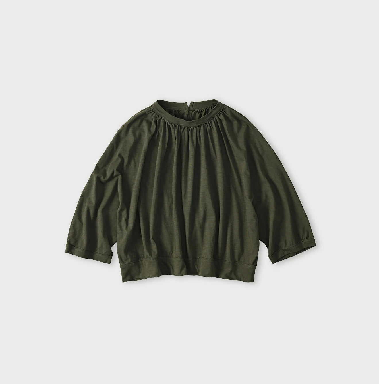 45R Supima Gathered Dolman T-shirt - Image 2