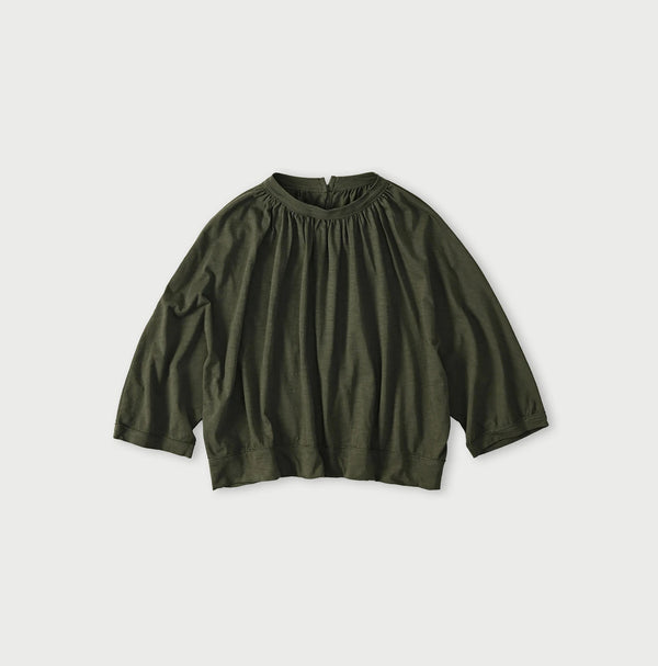 45R Supima Gathered Dolman T-shirt