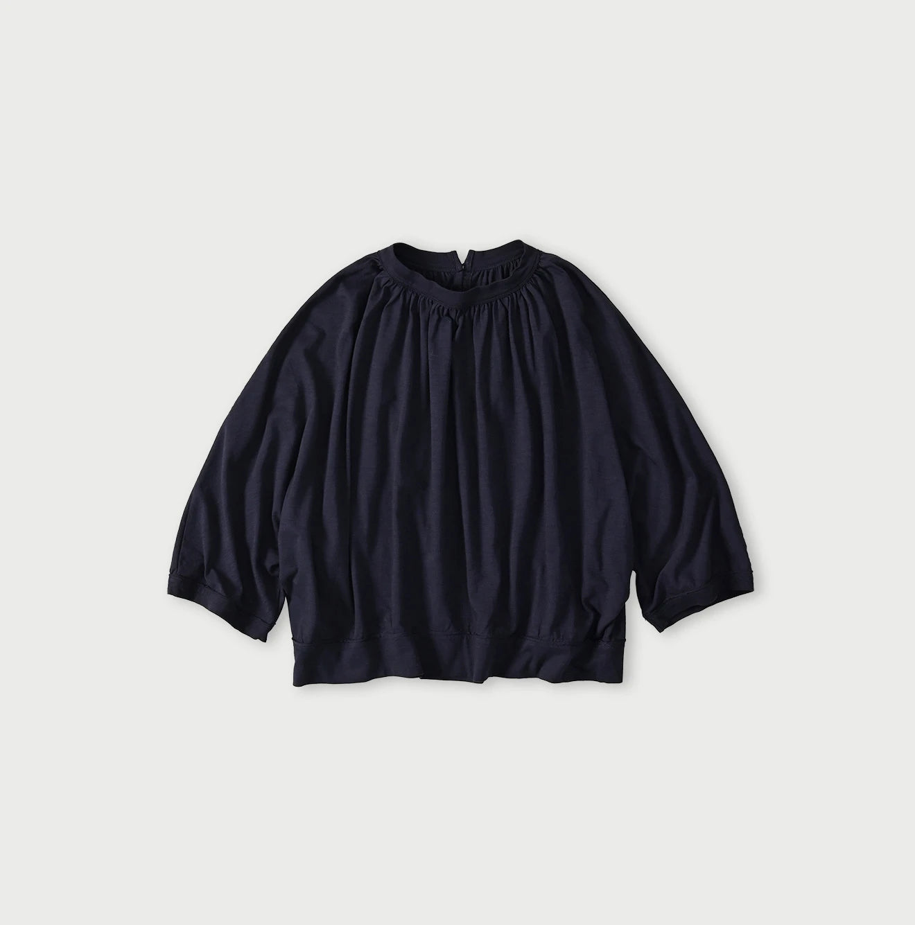 Supima Gathered Dolman T-shirt - Image 3
