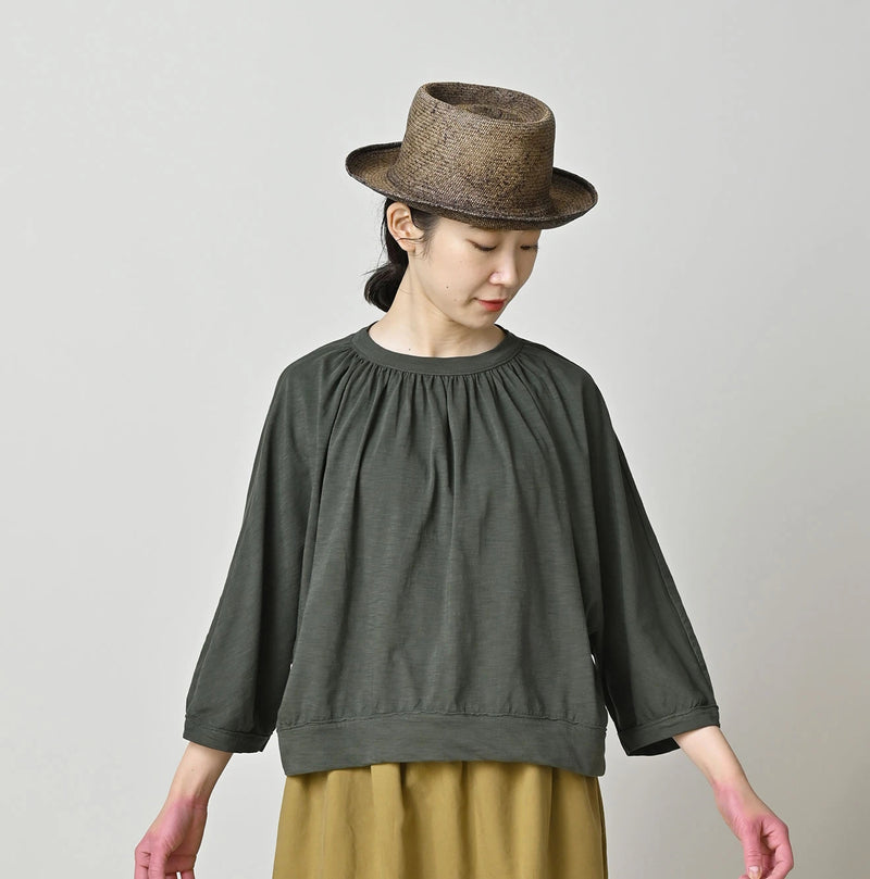 45R Supima Gathered Dolman T-shirt - Image 5