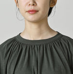 45R Supima Gathered Dolman T-shirt