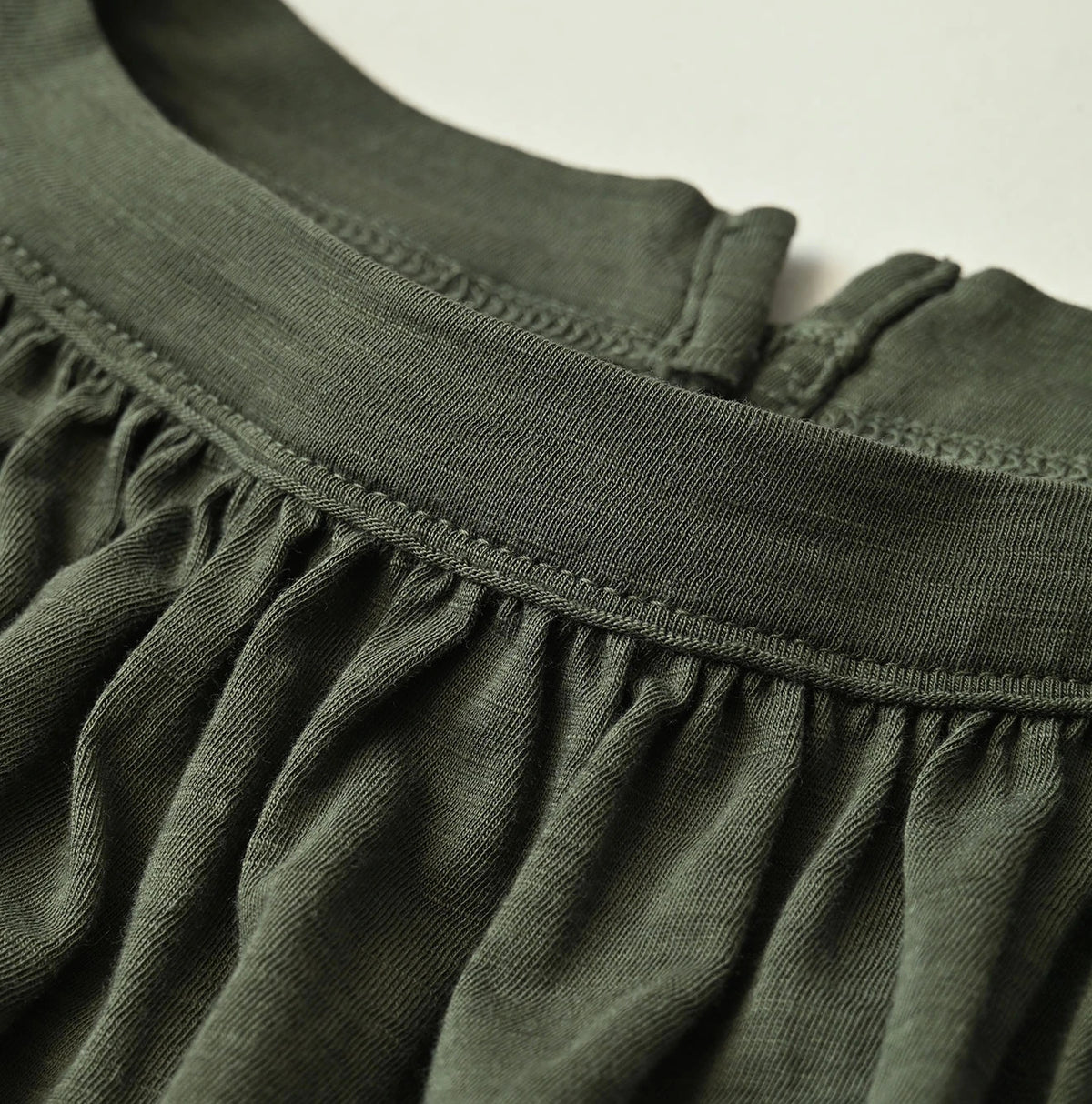 45R Supima Gathered Dolman T-shirt