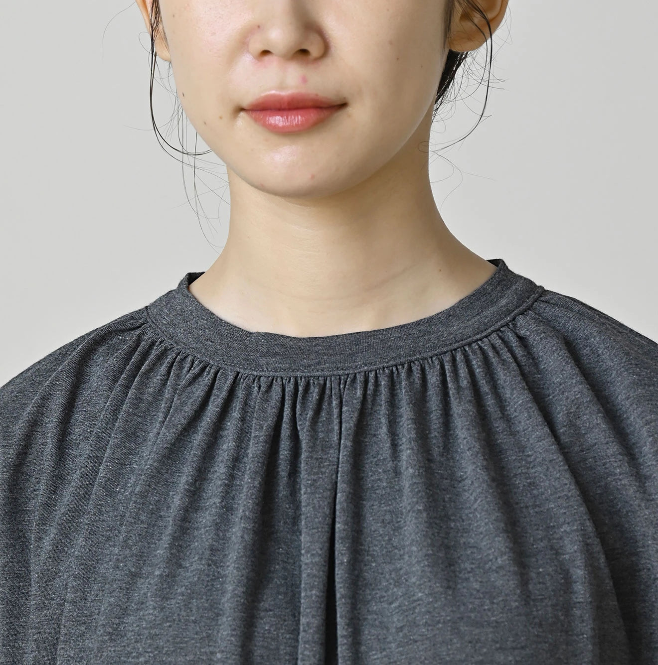 45R Supima Gathered Dolman T-shirt (Top-Dyed) - Image 6