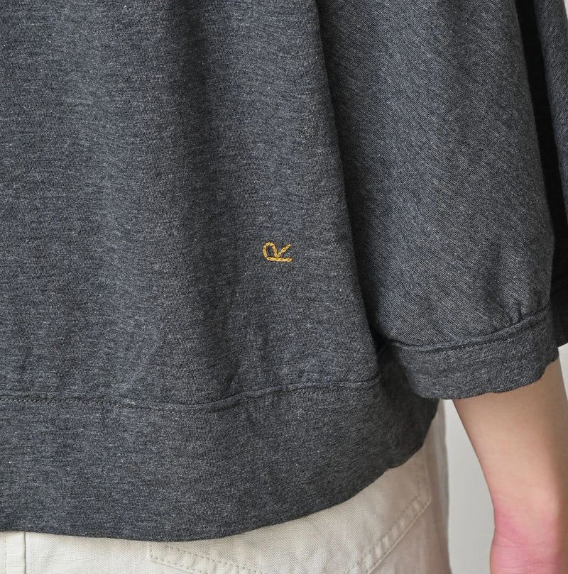 45R Supima Gathered Dolman T-shirt (Top-Dyed) - Image 9