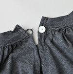 45R Supima Gathered Dolman T-shirt (Top-Dyed)