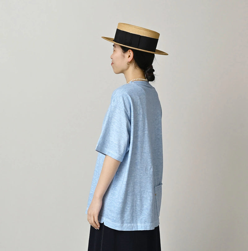 45R Ocean 908 Short Sleeve T-shirt (Plant-Based Dyed) - Image 7