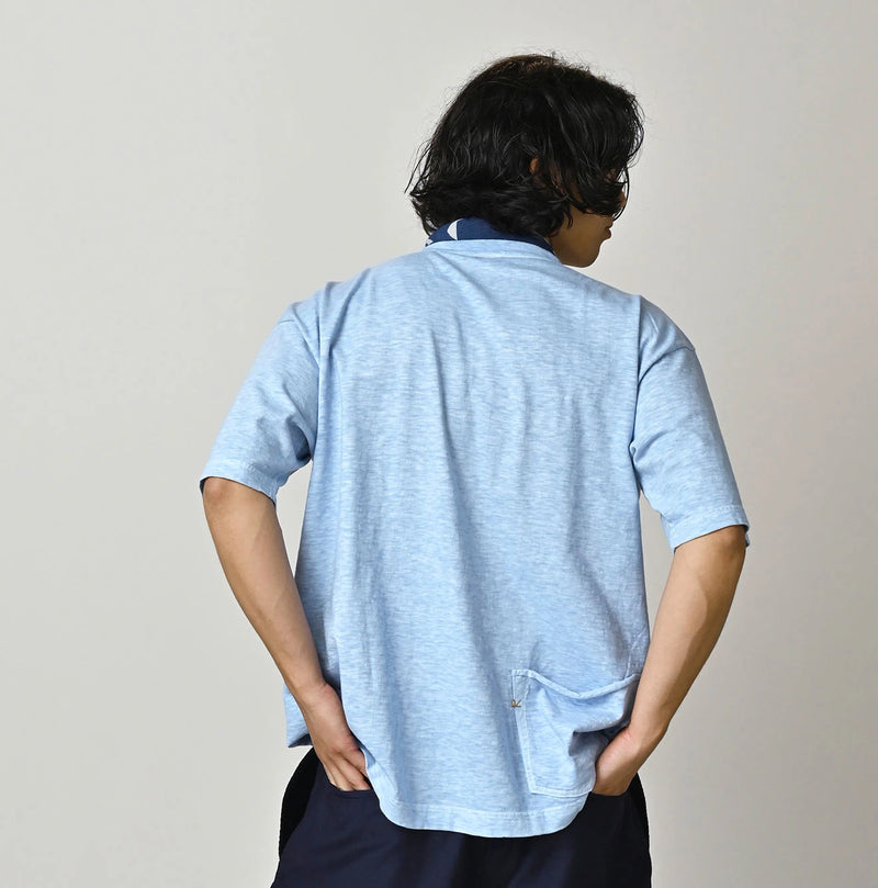 45R Ocean 908 Short Sleeve T-shirt (Plant-Based Dyed) - Image 11