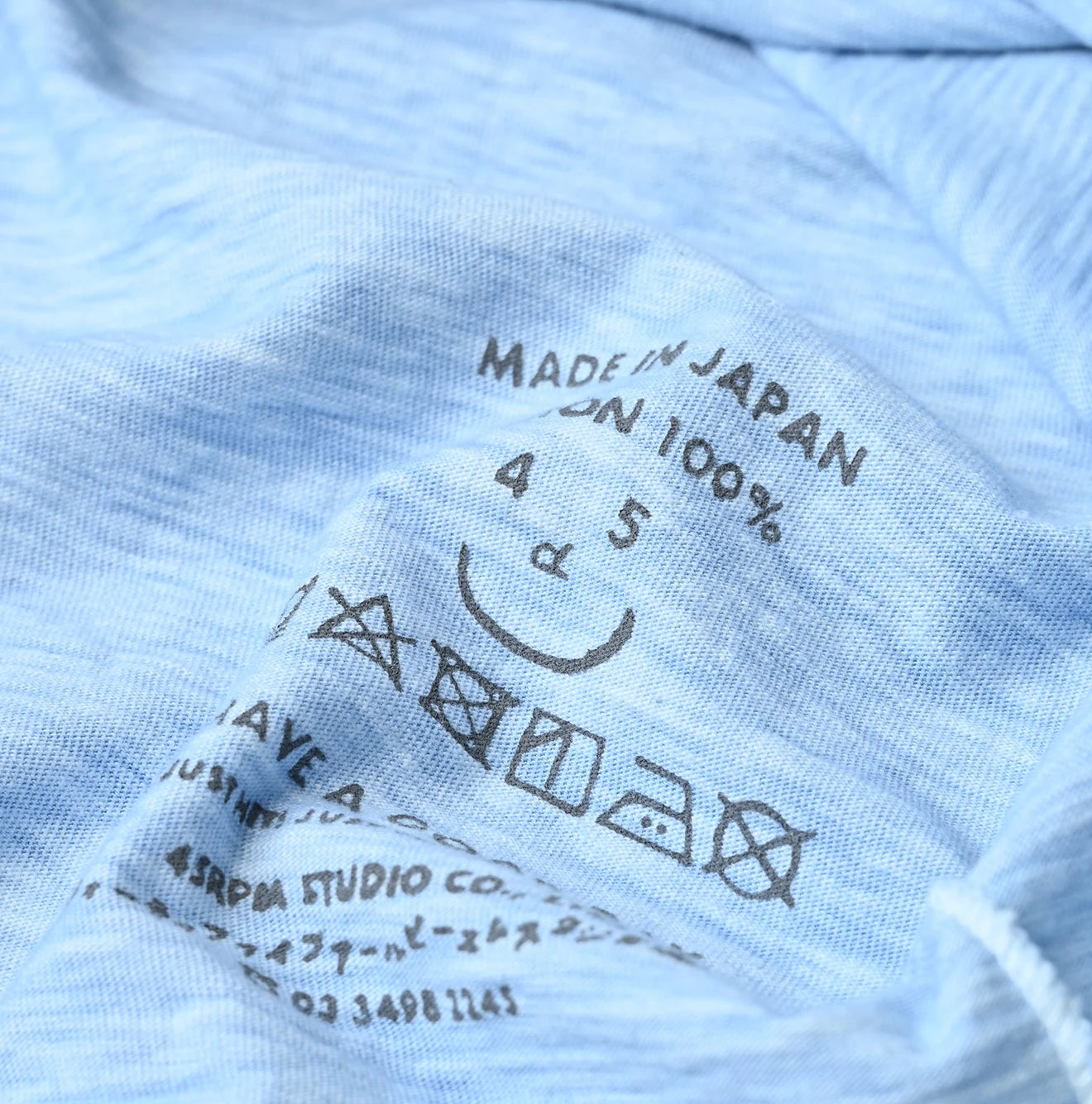 45R Ocean 908 Short Sleeve T-shirt (Plant-Based Dyed)