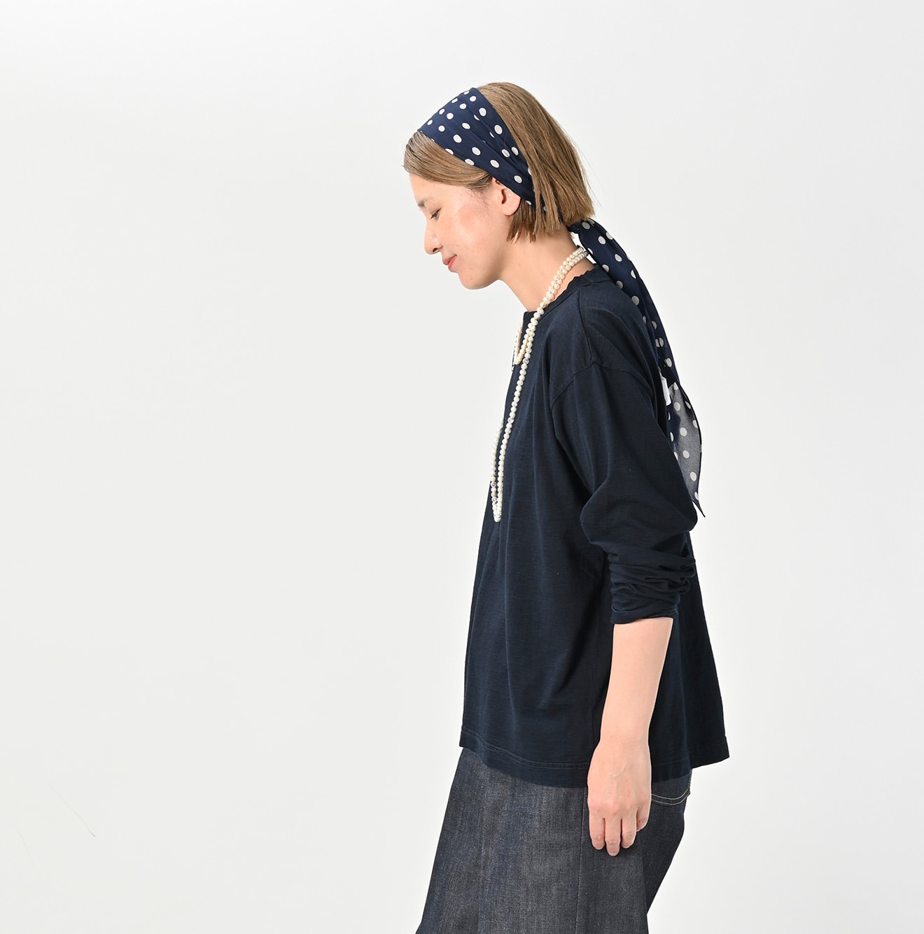 45R Indigo Ocean 908 Long Sleeve T-shirt - Image 5