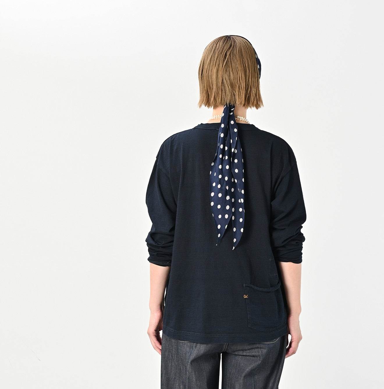 45R Indigo Ocean 908 Long Sleeve T-shirt - Image 6