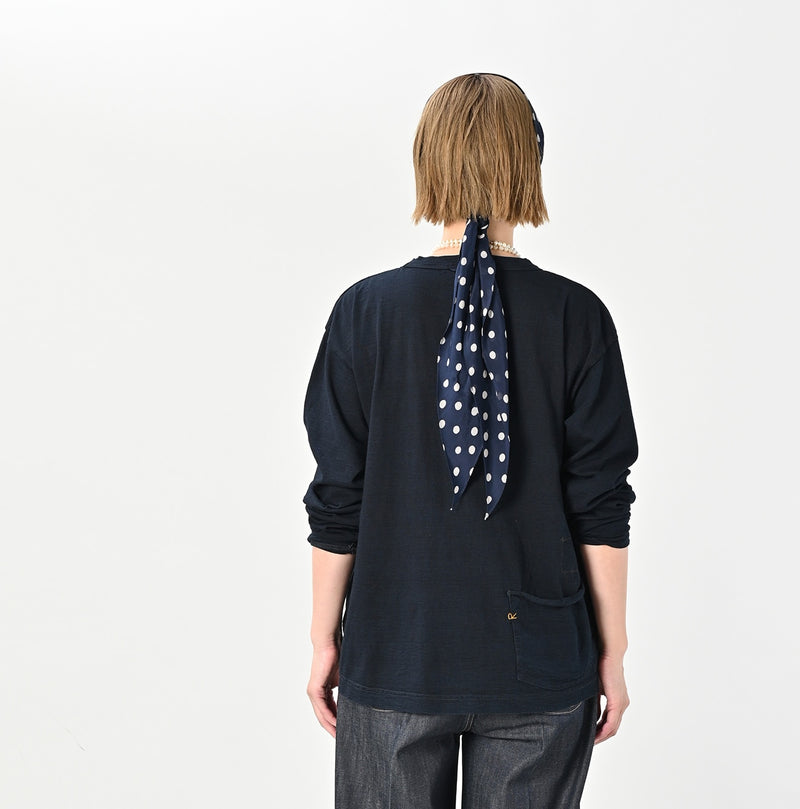 45R Indigo Ocean 908 Long Sleeve T-shirt - Image 6