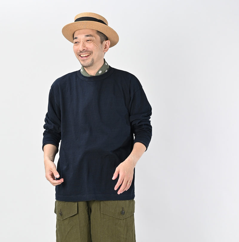 45R Indigo Ocean 908 Long Sleeve T-shirt - Image 7