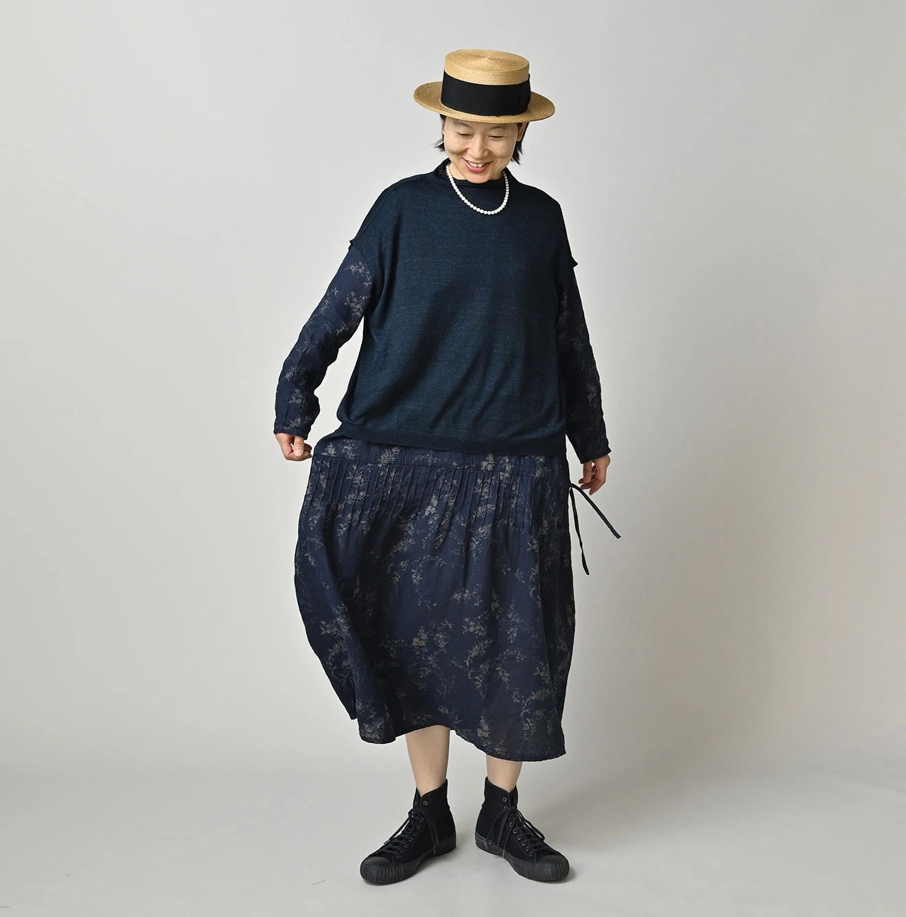 45R Indigo Super Gauze M-Shirt - Image 2